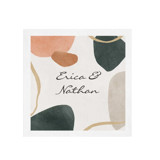 Abstract Geo Custom Napkin - Pack of 100 Napkins