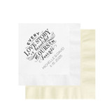 Custom Love Story Napkin | Pack of 100 Napkins