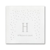 Custom Simply Dots Premium Napkin - Beverage - Pack of 100 Napkins