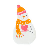 Blizzard Buddies Guest Napkins - Set of 16 Napkins