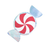 Red Peppermint Napkins - Set of 16 Napkins