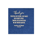 Custom Foil Expressing Gratitude Napkin - Pack of 100 Napkins