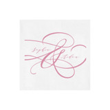 Custom Love Embraced Napkin - Pack of 100 Napkins