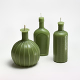 Bottles set of 3 Sage Candles