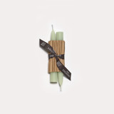 6" Everyday Tapers (pair) Celadon Candles