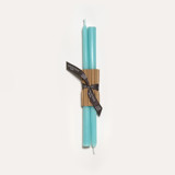 12" Everyday Tapers (pair) Robin's Egg Blue Candles