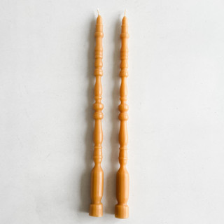 SET OF 2 - SPINDLE LEG TAPERS // ORO Candles