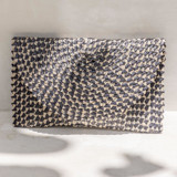 Rattan Clutch in Black Ombre Bridal Clutches and Purses