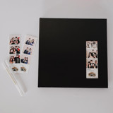 Black Photo Booth Guest Book Guest books