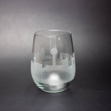 Knoxville, Tennessee Skyline Stemless Wine Glass Drinkware