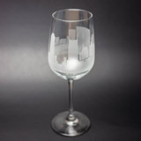 Nashville, Tennessee Skyline Wine Glass Drinkware