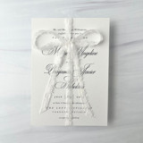 Scalloped Lace Ribbon - Bridal Ivory 1/2" x 5 yards Ribbons