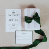 Ribbon Linen 1.5" Wide Dark Green Ribbons