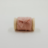 Silk Wedding Ribbon Sedona Sunrise 1" Wide Ribbons