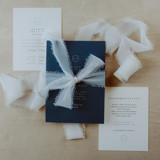 Wedding Ribbon Chiffon 1.5" Wide White Ribbons