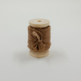 Silk Wedding Ribbon Caramel 1" Wide Ribbons