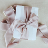 Wedding Ribbon Sateen 1.5" Wide Rose Ribbons