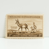 Vintage Unused Stamps - Pronghorn Antelope, 3 cent - Set of 5 Postage Stamps