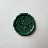 Holiday Light String Wax Seal Sticker - Pack of 10 Wax Seals