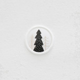 Black and Gold Christmas Tree Wax Seals | Set of 25 Wax Seals