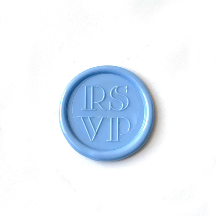 RSVP Wax Seal in Oceana Pack of 10 Wax Seals by Abby Choi Minted
