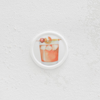 Old Fashioned Drink Vellum Wax Seals | Set of 25 Wax Seals