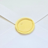 Limoncello- Customizable Color- Hand-Crafted Wax Seals- Set of 25 Wax Seals