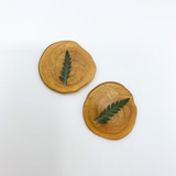 Pressed Flower Gold Wax Seal Green Fern Set Of 6 Wax Seals