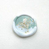 Queen Anne's Lace Wax Seal in Sage Marble | Pack of 10