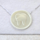 Tooth- Customizable Color- Set of 25 Hand-crafted Wax Seals Wax Seals