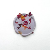 Rose Confetti Wax Seal in Lilac | Pack of 10 Wax Seals