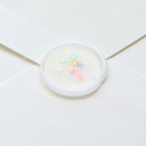 Star Glitter- Customizable - Hand-Crafted Wax Seals- Set of 25 Wax Seals