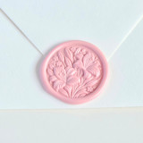Stargazer Lily Bouquet- - Customizable Color- Hand-Crafted Wax Seals- Set of 25 Wax Seals