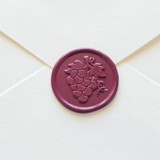 Grapes- Mulberry - Hand-crafted Wax Seals- Set of 25 Wax Seals