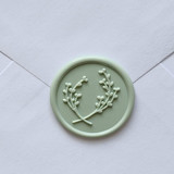 Customizable Color Twigs Self-adhesive Wax Seals, Set of 5 Wax Seals