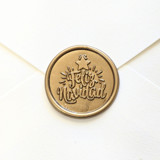 Feliz Navidad - Customizable Color- Set of 25 Hand-crafted Wax Seals Wax Seals