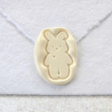 Easter Bunny- Customizable Color- Set of 25 Hand-crafted Wax Seals Wax Seals