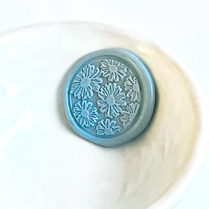 Daisies Wax Seal Pack of 10, Customizable Wax Seals by Abby Choi | Minted