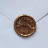 Customizable Color Music Self-adhesive Wax Seals, Set of 5 Wax Seals