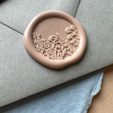 Wild Flower Wax Seal in Nude - Pack of 25 Wax Seals