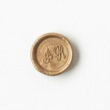 Personalized Wax Seal Stickers, Custom Color | Set of 10 Wax Seals