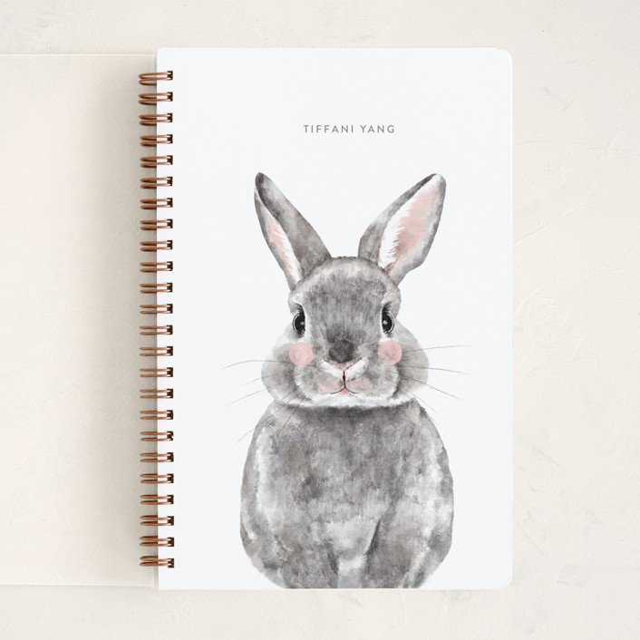 Baby Animal Rabbit Journals and Planners by Cass Loh | Minted
