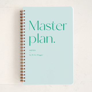 Master Plans Journals and Planners