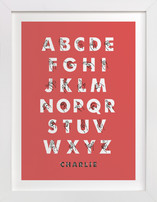Signed ABCs Nursery Art Prints