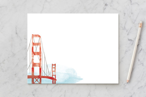 With Love from SF Personalized Stationery