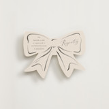 Bow Novelty Enclosure Cards