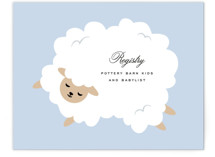 Baby Sheep Novelty Enclosure Cards