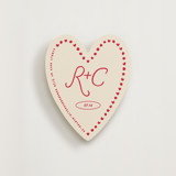 Dotted Heart Novelty Enclosure Cards
