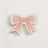 Bow Stripe Novelty Enclosure Cards