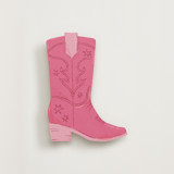 Pink Star Boot Novelty Enclosure Cards
